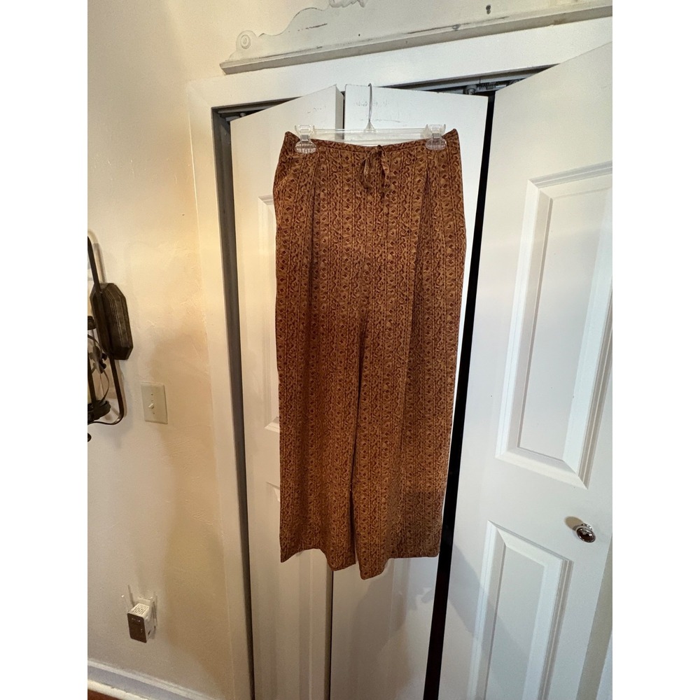 VTG 90s Jennifer Moore 100%‎ Silk Pants Size 8 – Relaxed Fit with Pockets
